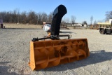 ARPS 80 snow blower, 3 point, 1000 PTO, dual  augers,
