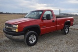2003 Chevrolet 2500HD, 118,107 miles, 6.0  liter gas engine , automatic tra