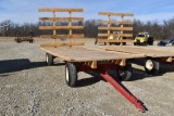 16FT Haywagon, New rough cut wood deck, new  wheels and tires, new paint (n