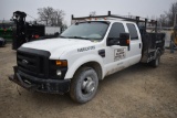 2008 Ford F350 XL, 160,163 miles, powerstroke  diesel, mechanics bed (gener