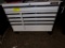 Husky 52in X 21in, 9 drawer steel tool  cabinet on casters