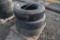 (3) Assorted tires, 295/75R-22.2