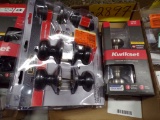 Assorted Defiant & Kwikset door hardware kits
