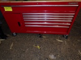 Husky 61in X 22in, 7 drawer tool cabinet on  casters with electric