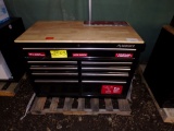 Husky 46in. X 24in., 9 drawer tool cabinet w/  electric