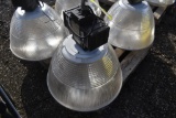 Cooper warehouse light, 400w, 120v, round  ballast light