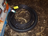 Plastic tubing, 1/2in., approx. 100 ft, and  (1) corrugated tile piece