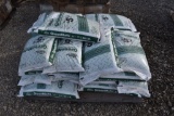 Partial skid of 50lb Greenmelt Ice melt bags  approx 25 bags