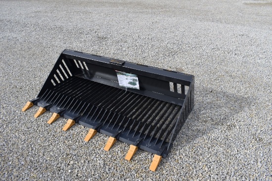 Bucket, Skeleton LANDHONOR SKIDSTEER ROCK BUCKET 25418