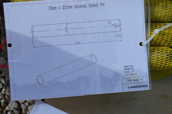 LANDHONOR UNIVERSIAL BUCKET PINS 25430