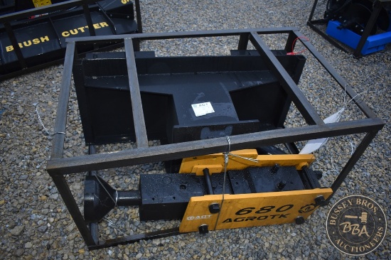 Hammer/Breaker - Hydraulic AGT INDUSTRIAL SKIDSTEER POST DRIVER 25614