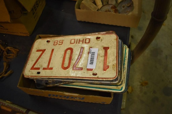 Vintage License Plates