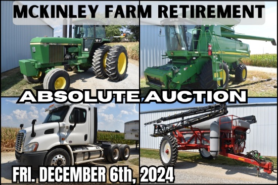 MCKINLEY FARM RETIREMENT AUCTION-ABSOLUTE AUCTION