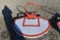 STEEL BASKET BALL BACKBOARD AND RIM 35264