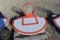 STEEL BASKET BALL BACKBOARD AND RIM 35259