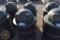 STEEL TRASH BARRELS WITH LIDS 35246