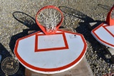 STEEL BASKET BALL BACKBOARD AND RIM 35257
