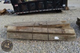 SKID OF 24 HARDWOOD TIMBERS 35449