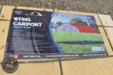GOLD MOUNTIAN 12X20 STEEL CARPORT 35310