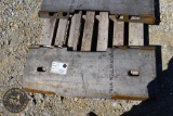 Hitch KIT CONTAINERS WELDABLE SKID STEER PLATE 35519