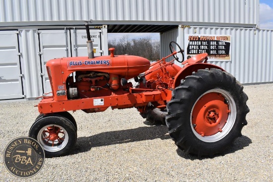 ALLIS-CHALMERS WC NARROW FRONT TRACTOR- 33856