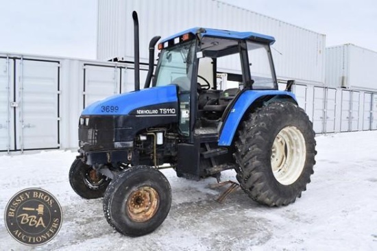 NEW HOLLAND TS110 TRACTOR 33768