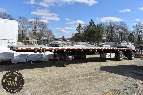 2006 TRANSCRAFT EAGLE 48FT. FLATDECK TRAILER- 33815