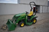 2023 JOHN DEERE 1023E COMPACT LOADER TRACTOR- 33862