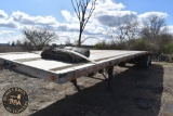 1999 BENSON 48FT. FLATDECK SEMI TRAILER- 33819
