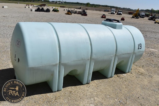 1000 GALLON POLY TANK 36005