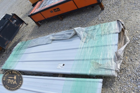 WHITE METAL SIDING 36018