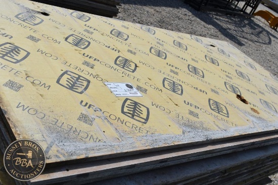 SKID LOT OF MISC FORM PLY SHEETING 36007