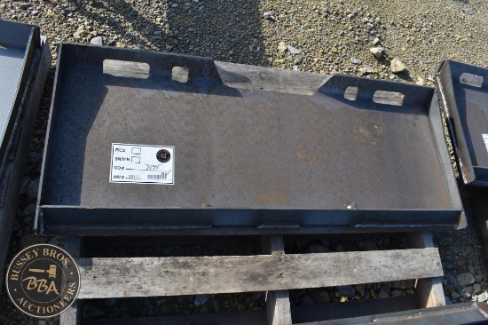 Hitch WOLVERINE SKID STEER WELDABLE PLATE 36117