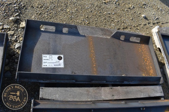 Hitch WOLVERINE SKID STEER WELDABLE PLATE 36119