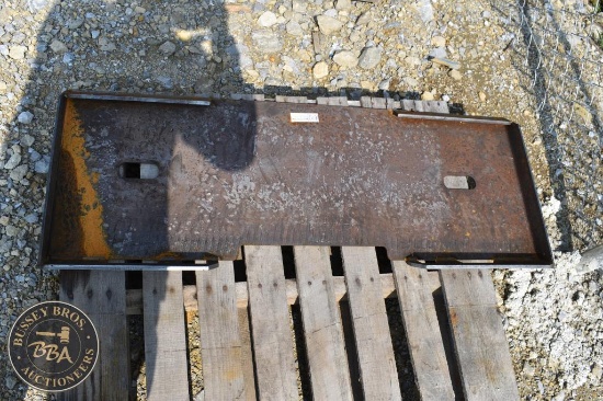 Hitch KIT CONTAINERS WELDABLE SKID STEER PLATE 36284