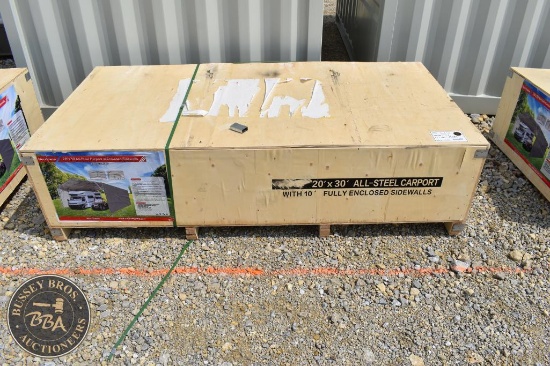 HURRICANE STEEL CARPORT 36303