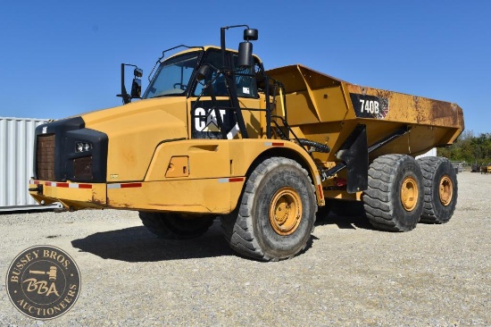 2012 Cat 740B Articulating Off Road Haul Truck-15,082hrs.