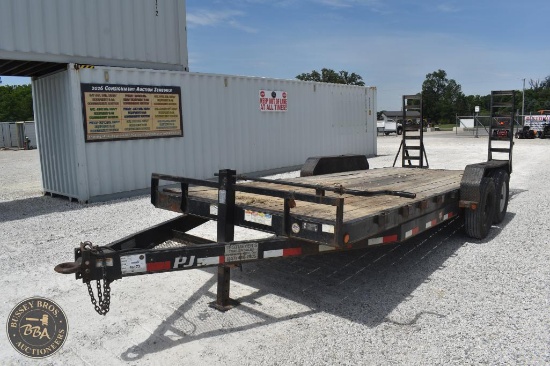 2016 Pj 20ft Equipment Trailer 46173