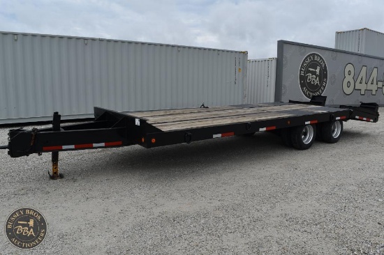 1993 EAGER BEAVER FLATBED TRAILER 46588