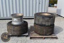 MICHELIN 445/50R22.5 TIRES 46843