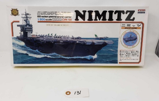 , USS Nuclear Powered Aircraft Carrier Nimitz 1/800th Scale