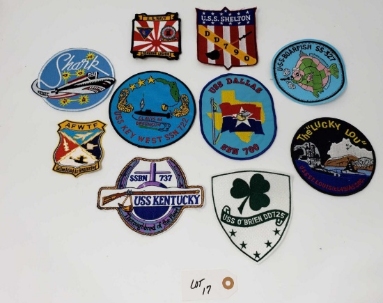 US Naval Patches