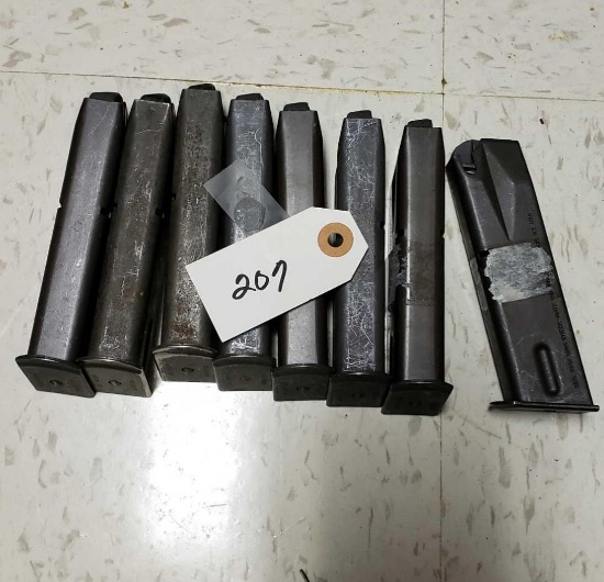 Beretta 9 mm M92 15 shot Magazines