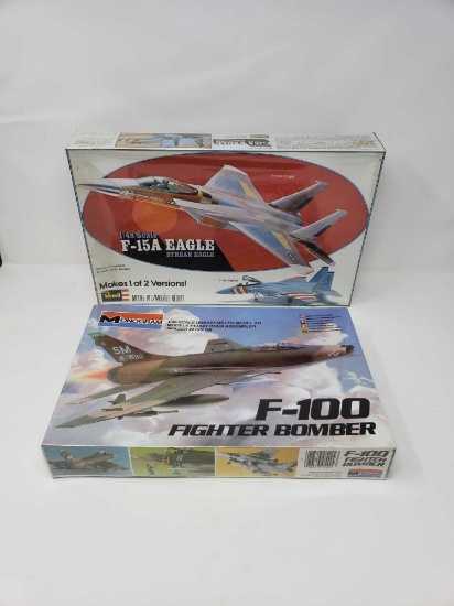 F-15A Eagle & F-100 Bomber 1/48 Scale