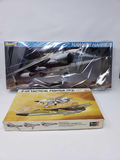 F-111Tactical Fighter & Hawker Harrier
