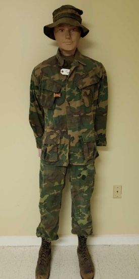 Military Uniform w/Boots