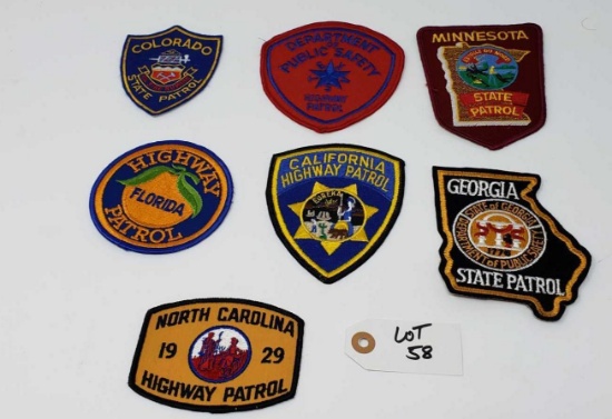 State Highway Patrol Badges