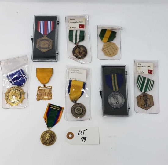 National Guard Service Medals