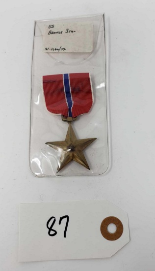 US WWII Military Bronze Star