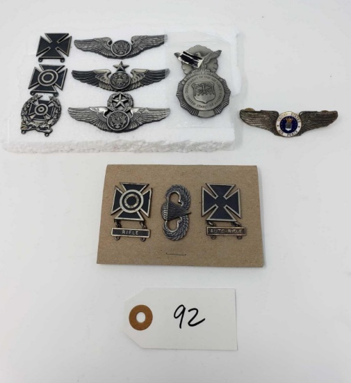 Assorted Lot of Military Pins